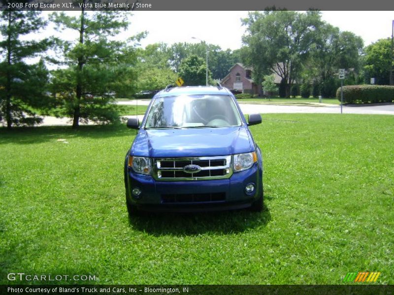 Vista Blue Metallic / Stone 2008 Ford Escape XLT