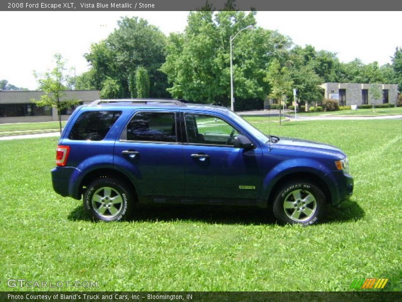 Vista Blue Metallic / Stone 2008 Ford Escape XLT