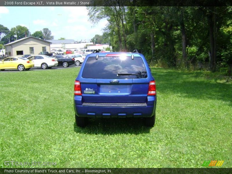 Vista Blue Metallic / Stone 2008 Ford Escape XLT