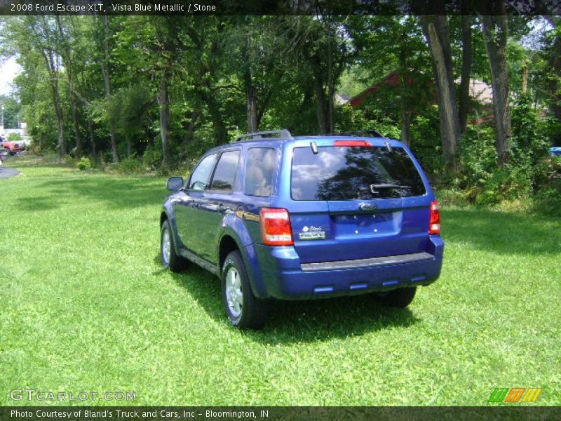 Vista Blue Metallic / Stone 2008 Ford Escape XLT