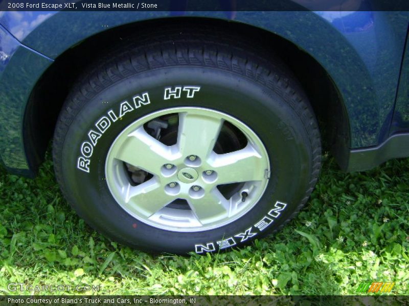 Vista Blue Metallic / Stone 2008 Ford Escape XLT