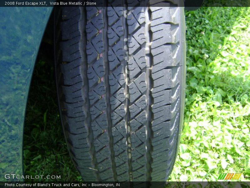 Vista Blue Metallic / Stone 2008 Ford Escape XLT
