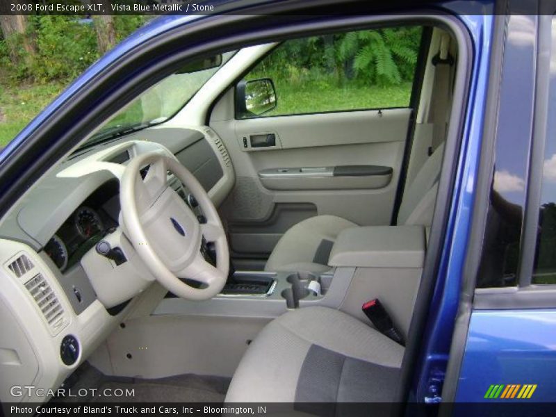 Vista Blue Metallic / Stone 2008 Ford Escape XLT
