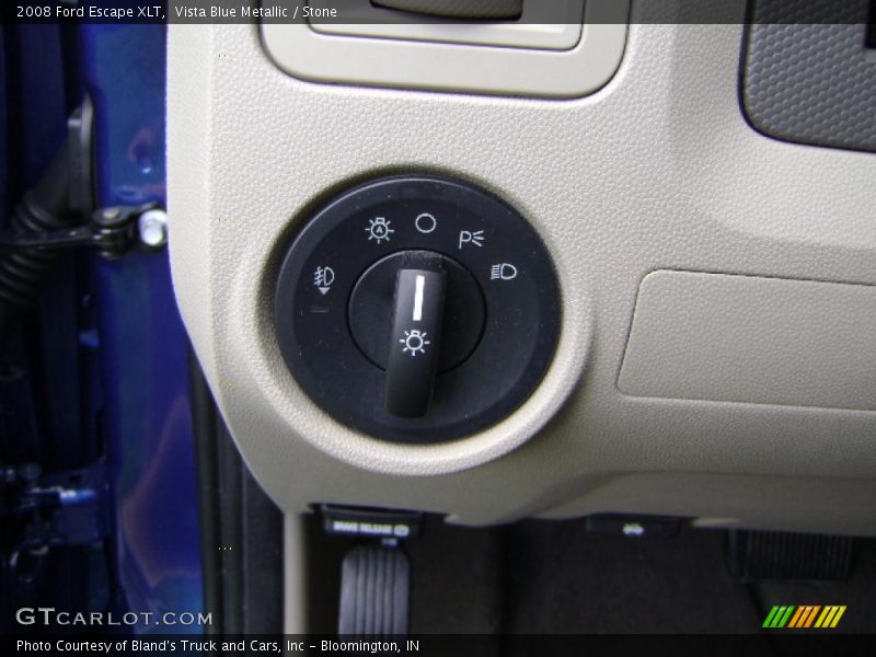 Vista Blue Metallic / Stone 2008 Ford Escape XLT