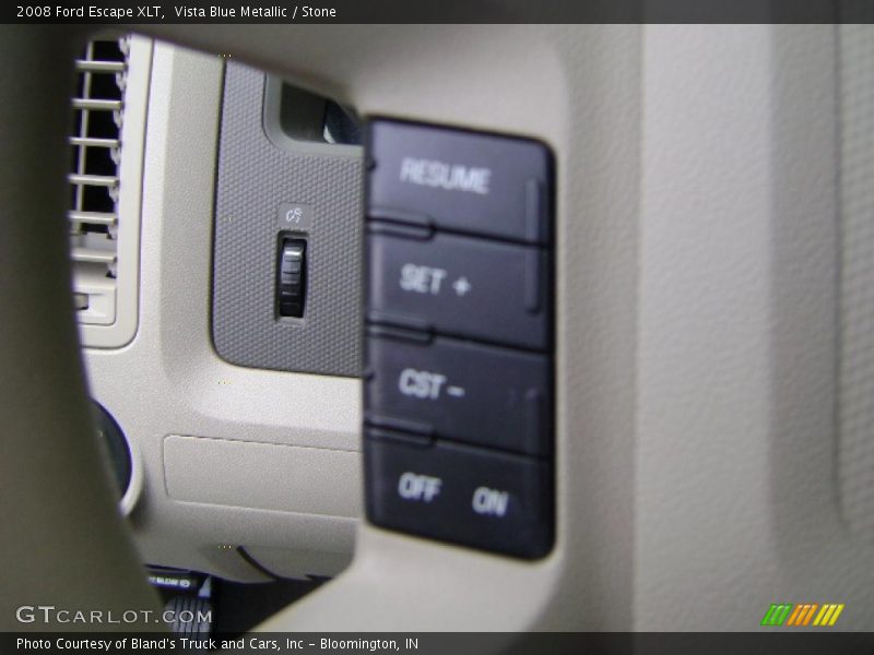 Vista Blue Metallic / Stone 2008 Ford Escape XLT