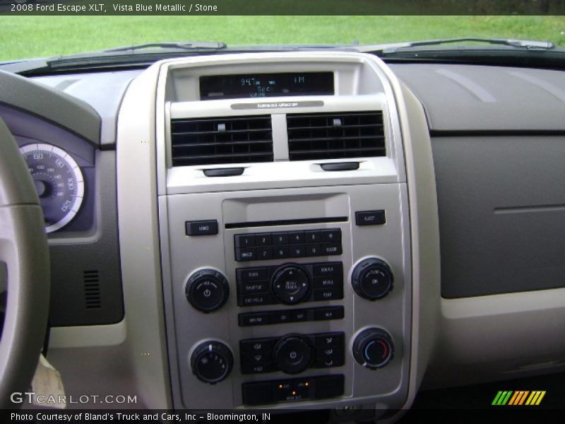 Vista Blue Metallic / Stone 2008 Ford Escape XLT