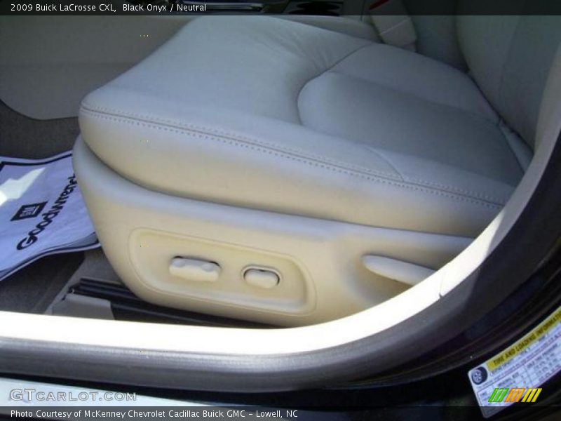Black Onyx / Neutral 2009 Buick LaCrosse CXL