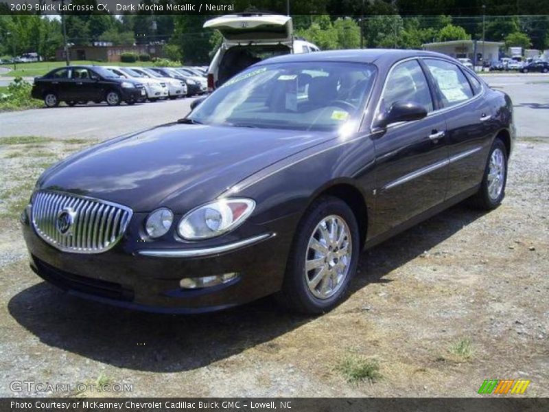 Dark Mocha Metallic / Neutral 2009 Buick LaCrosse CX