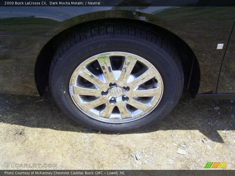 Dark Mocha Metallic / Neutral 2009 Buick LaCrosse CX