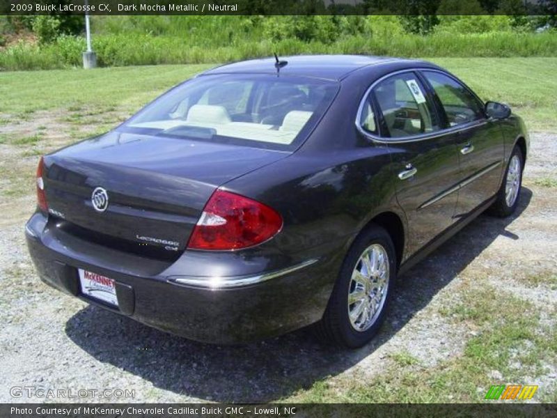 Dark Mocha Metallic / Neutral 2009 Buick LaCrosse CX