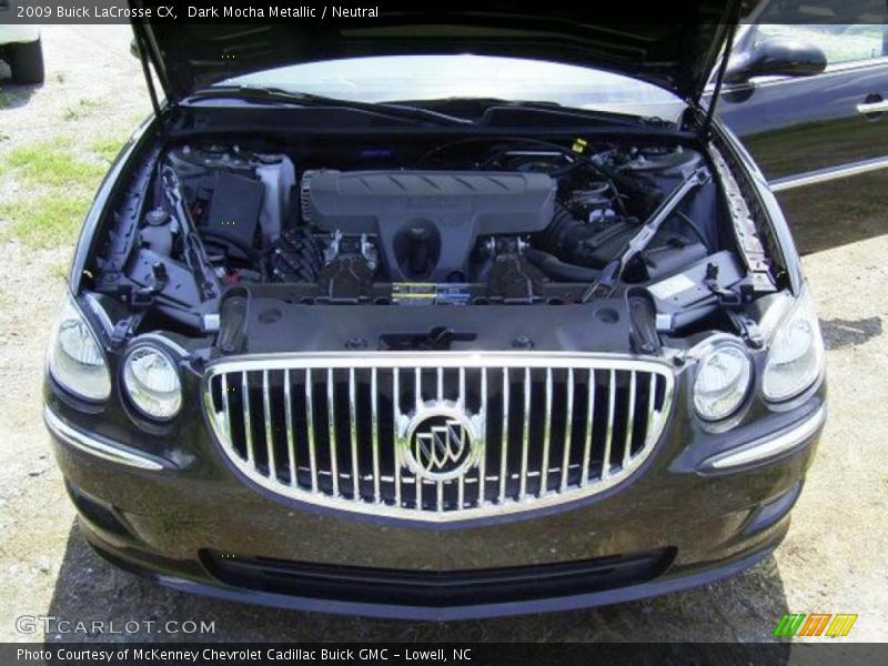 Dark Mocha Metallic / Neutral 2009 Buick LaCrosse CX
