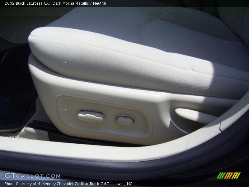 Dark Mocha Metallic / Neutral 2009 Buick LaCrosse CX