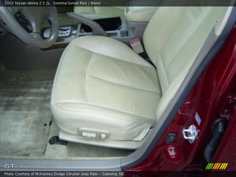 Sonoma Sunset Red / Blond 2003 Nissan Altima 2.5 SL
