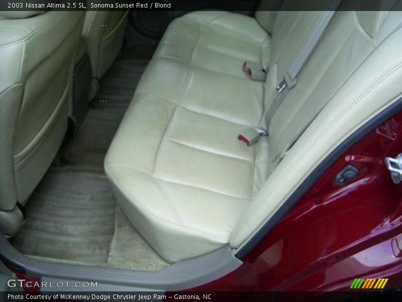 Sonoma Sunset Red / Blond 2003 Nissan Altima 2.5 SL