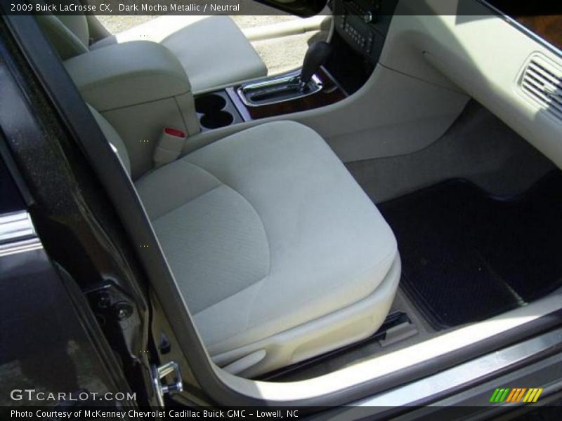 Dark Mocha Metallic / Neutral 2009 Buick LaCrosse CX