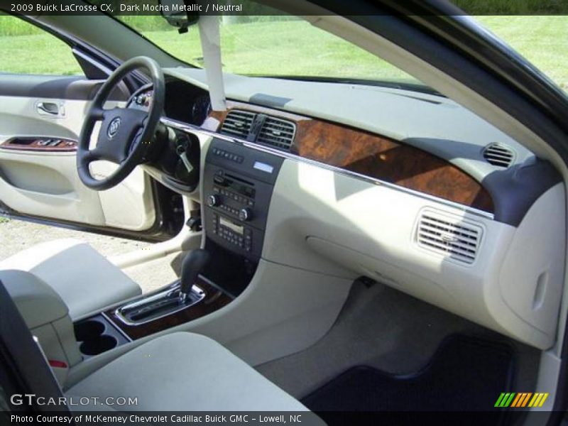 Dark Mocha Metallic / Neutral 2009 Buick LaCrosse CX