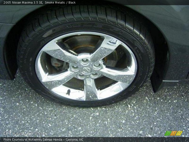 Smoke Metallic / Black 2005 Nissan Maxima 3.5 SE