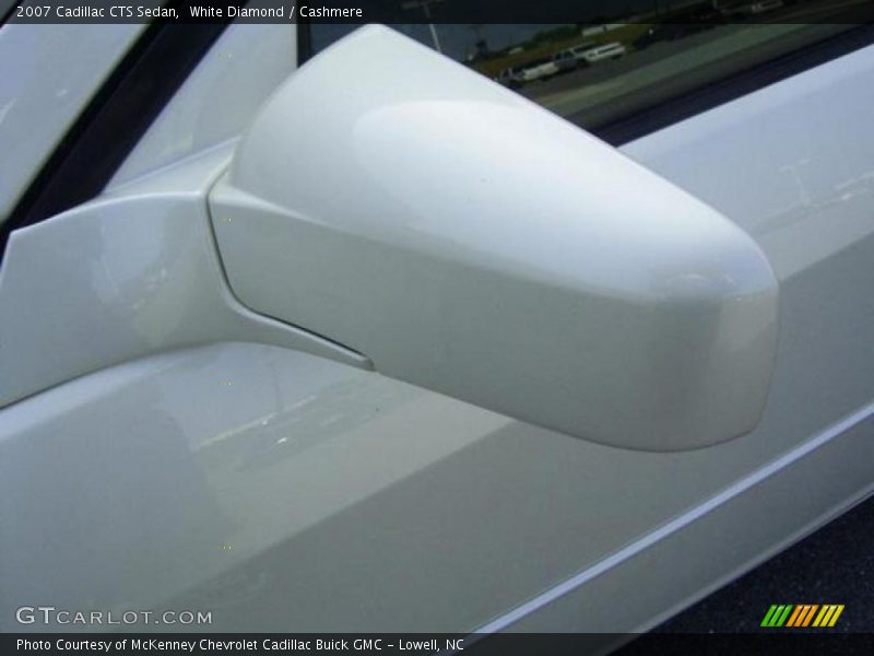 White Diamond / Cashmere 2007 Cadillac CTS Sedan