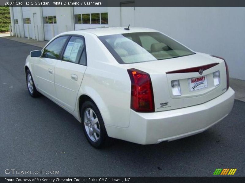 White Diamond / Cashmere 2007 Cadillac CTS Sedan