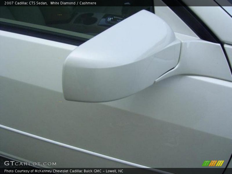 White Diamond / Cashmere 2007 Cadillac CTS Sedan