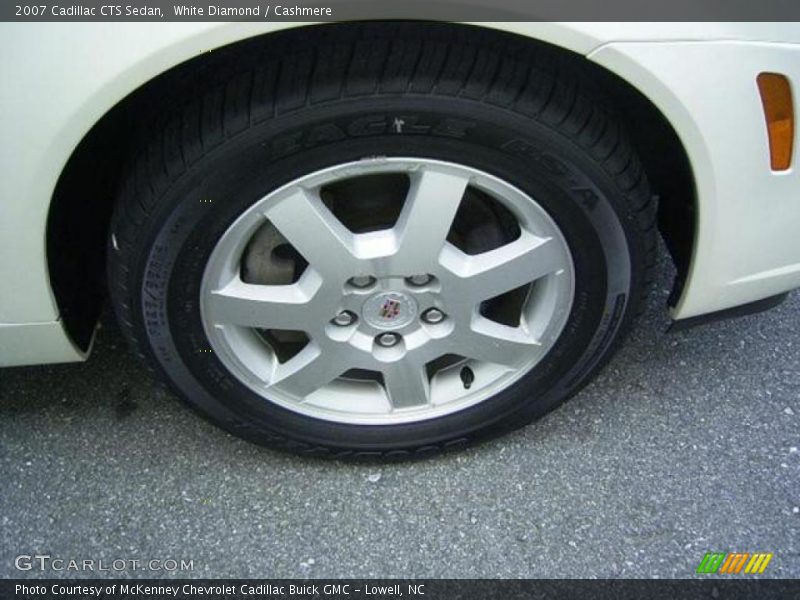 White Diamond / Cashmere 2007 Cadillac CTS Sedan