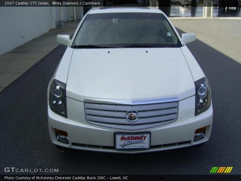 White Diamond / Cashmere 2007 Cadillac CTS Sedan