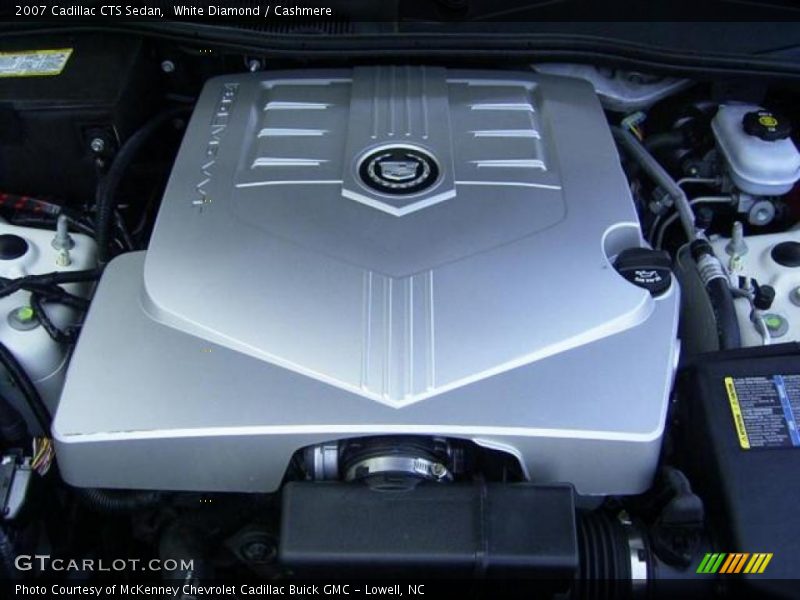 White Diamond / Cashmere 2007 Cadillac CTS Sedan