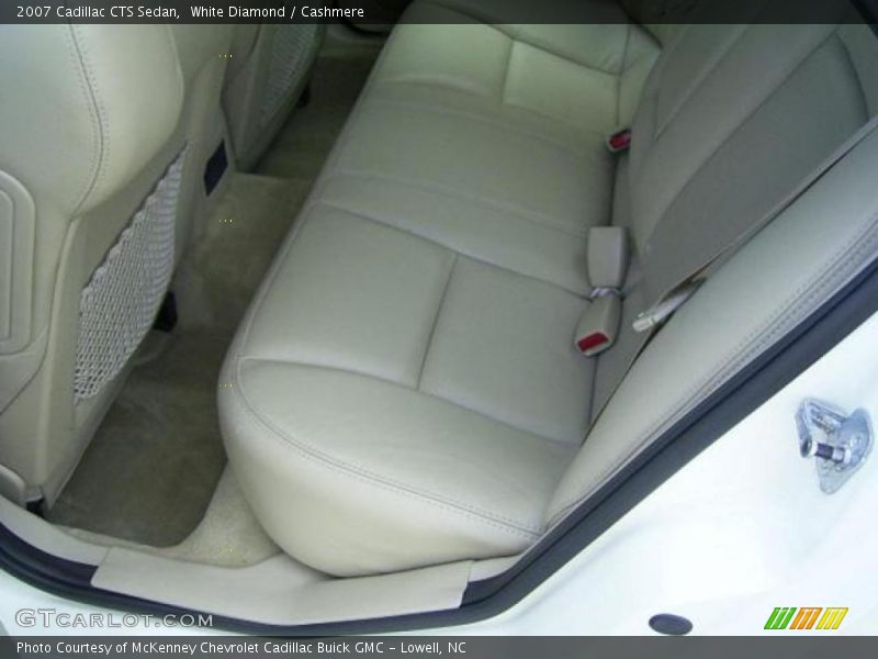 White Diamond / Cashmere 2007 Cadillac CTS Sedan