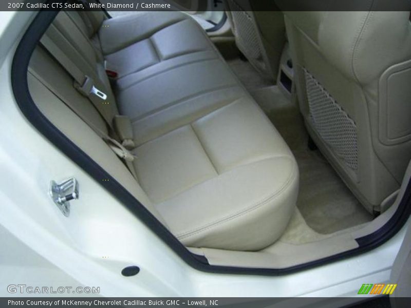 White Diamond / Cashmere 2007 Cadillac CTS Sedan
