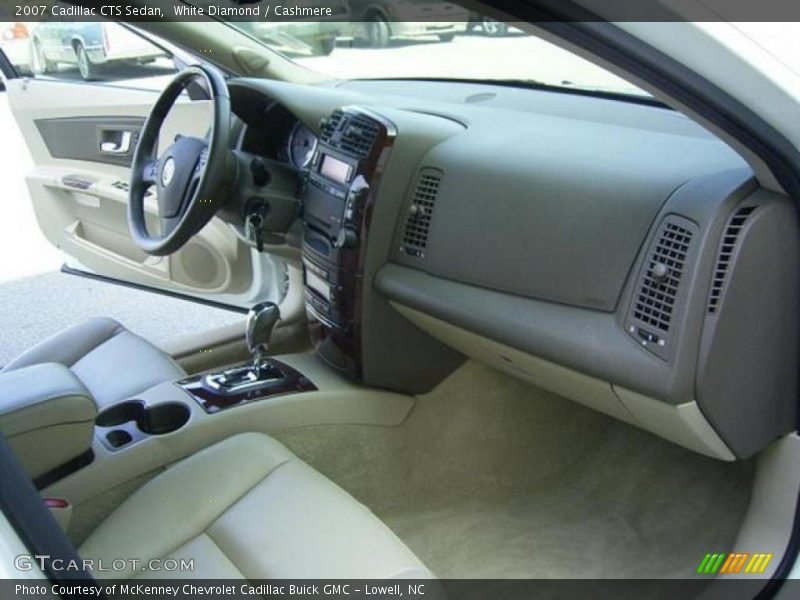 White Diamond / Cashmere 2007 Cadillac CTS Sedan