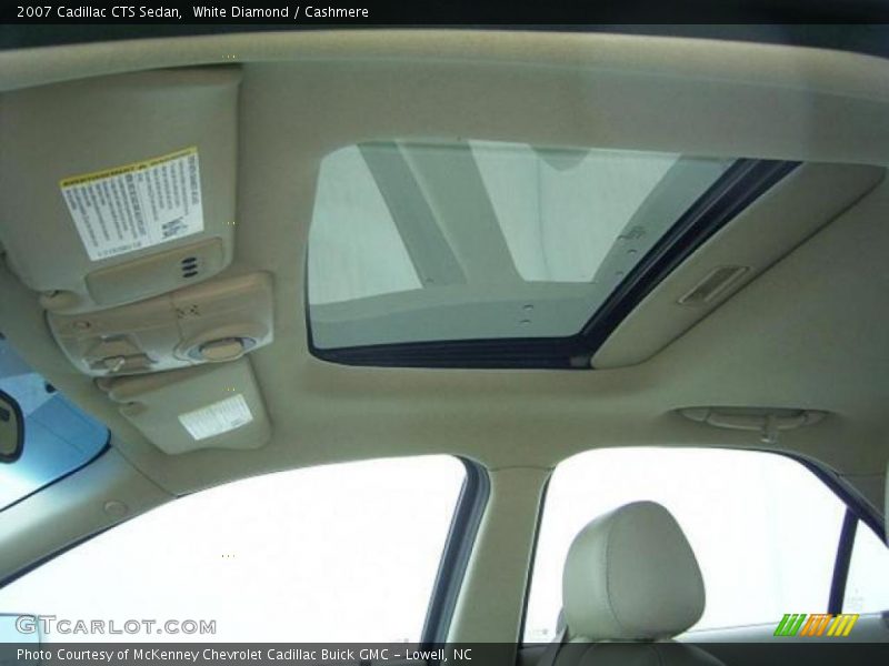 White Diamond / Cashmere 2007 Cadillac CTS Sedan