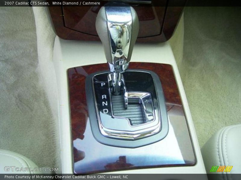 White Diamond / Cashmere 2007 Cadillac CTS Sedan