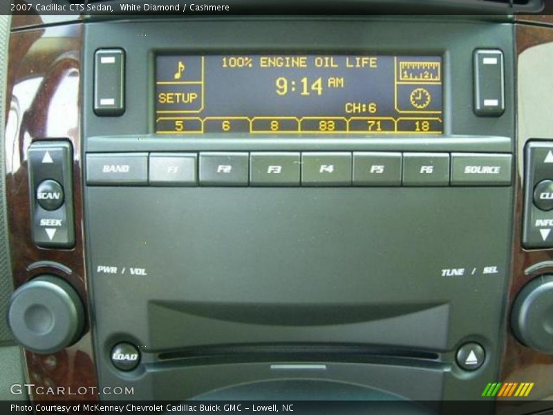White Diamond / Cashmere 2007 Cadillac CTS Sedan