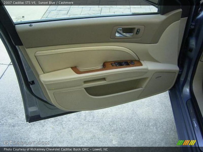 Sunset Blue / Cashmere 2007 Cadillac STS V6