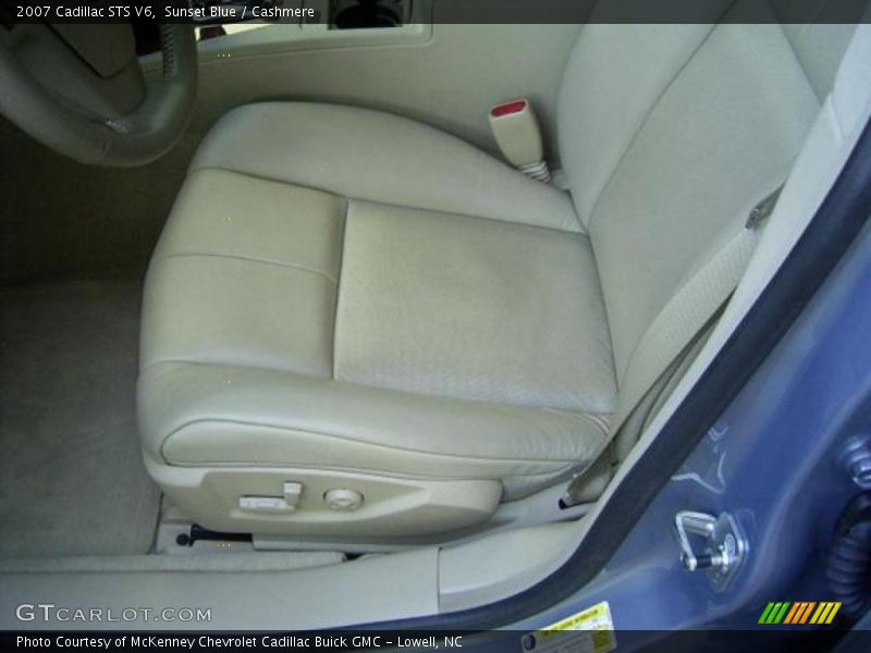Sunset Blue / Cashmere 2007 Cadillac STS V6