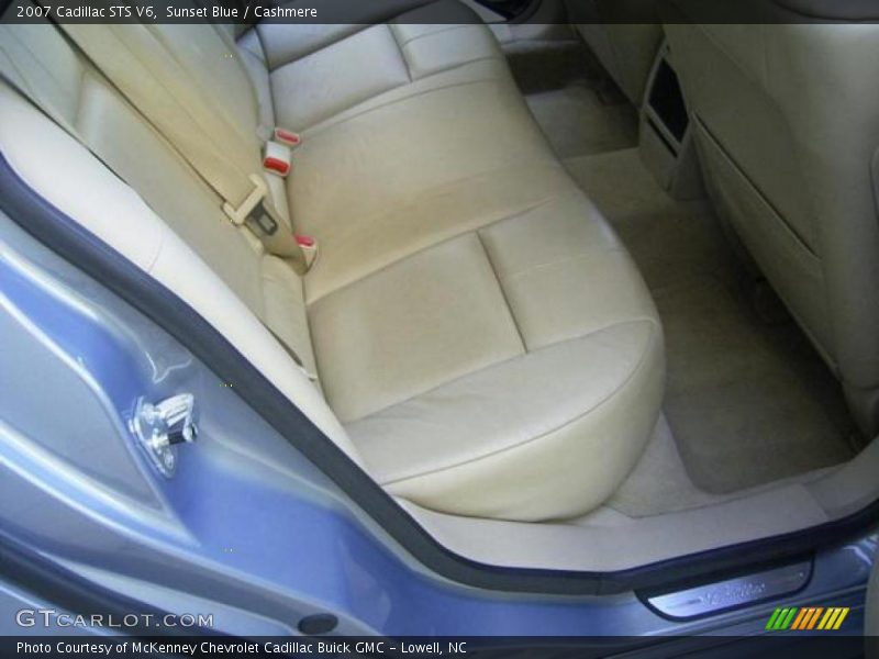Sunset Blue / Cashmere 2007 Cadillac STS V6