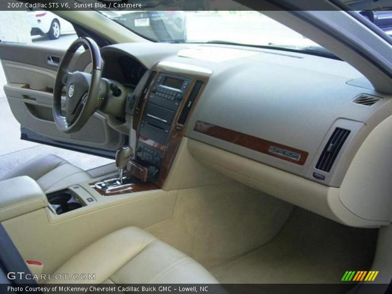 Sunset Blue / Cashmere 2007 Cadillac STS V6