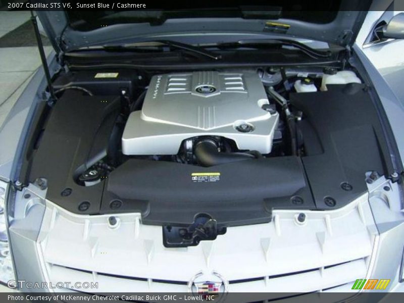 Sunset Blue / Cashmere 2007 Cadillac STS V6