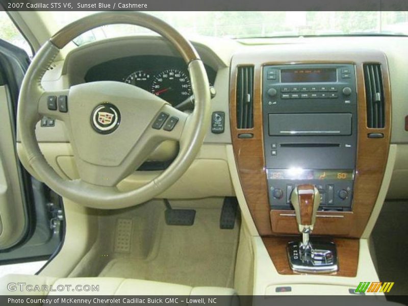 Sunset Blue / Cashmere 2007 Cadillac STS V6