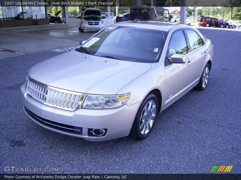 Silver Birch Metallic / Dark Charcoal 2007 Lincoln MKZ Sedan