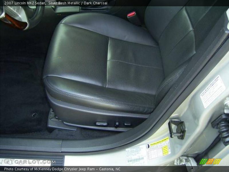 Silver Birch Metallic / Dark Charcoal 2007 Lincoln MKZ Sedan