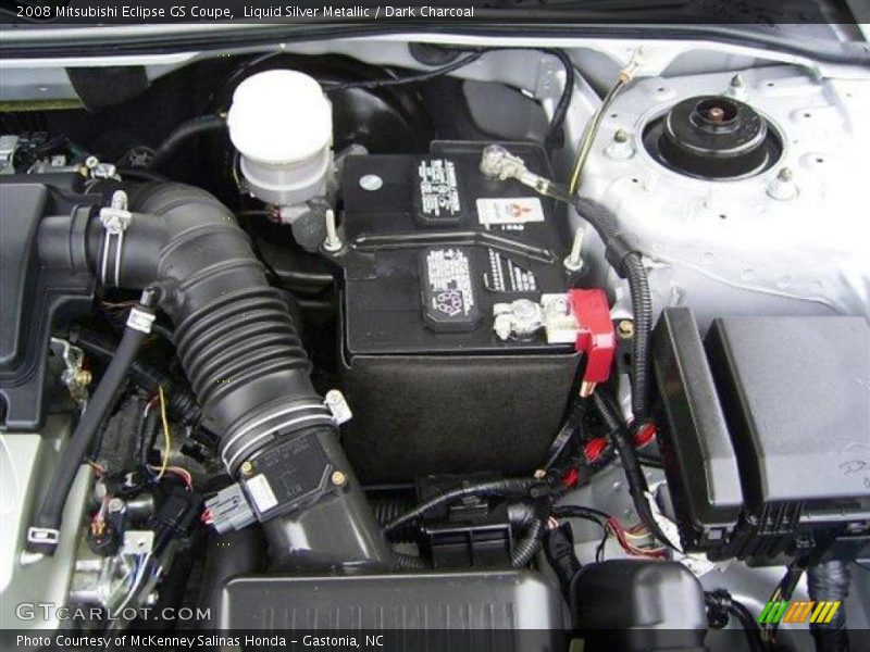 Liquid Silver Metallic / Dark Charcoal 2008 Mitsubishi Eclipse GS Coupe