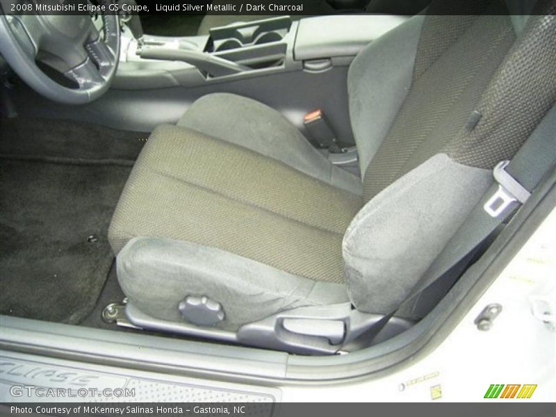 Liquid Silver Metallic / Dark Charcoal 2008 Mitsubishi Eclipse GS Coupe