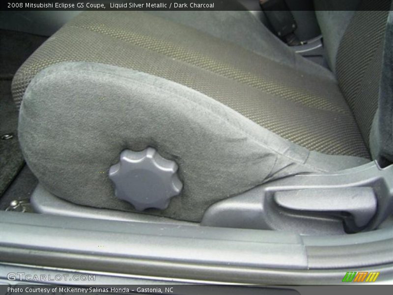 Liquid Silver Metallic / Dark Charcoal 2008 Mitsubishi Eclipse GS Coupe