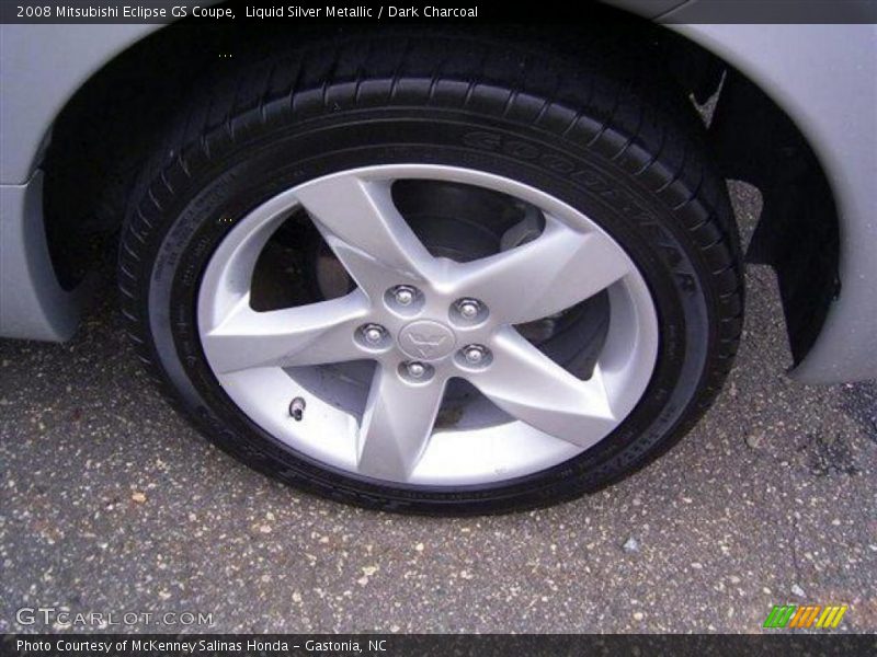 Liquid Silver Metallic / Dark Charcoal 2008 Mitsubishi Eclipse GS Coupe