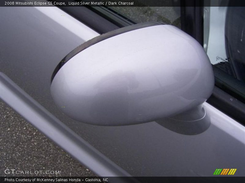 Liquid Silver Metallic / Dark Charcoal 2008 Mitsubishi Eclipse GS Coupe