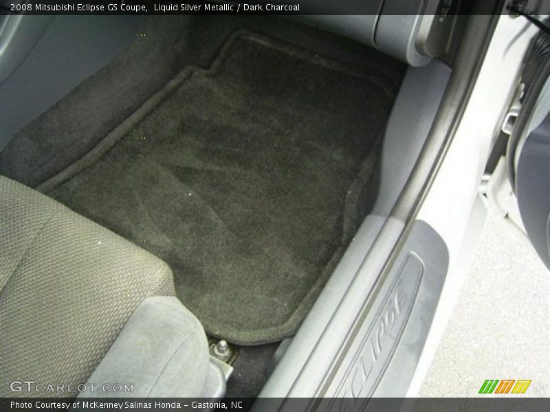 Liquid Silver Metallic / Dark Charcoal 2008 Mitsubishi Eclipse GS Coupe