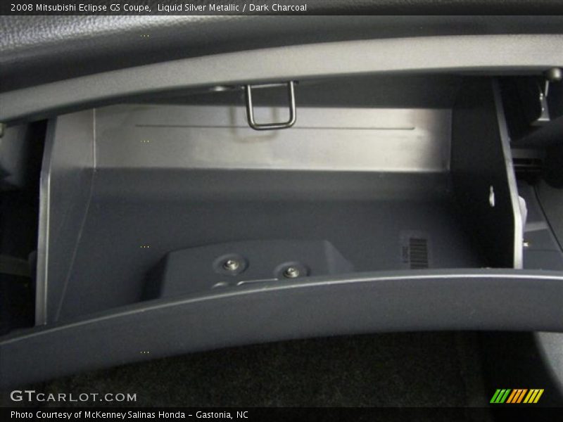 Liquid Silver Metallic / Dark Charcoal 2008 Mitsubishi Eclipse GS Coupe
