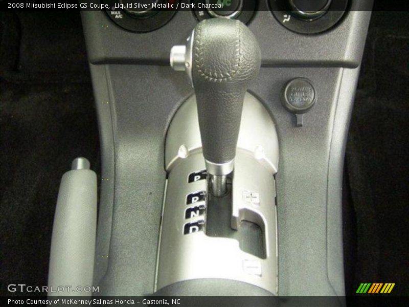 Liquid Silver Metallic / Dark Charcoal 2008 Mitsubishi Eclipse GS Coupe