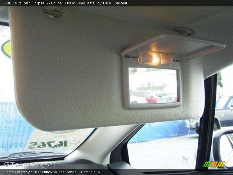 Liquid Silver Metallic / Dark Charcoal 2008 Mitsubishi Eclipse GS Coupe